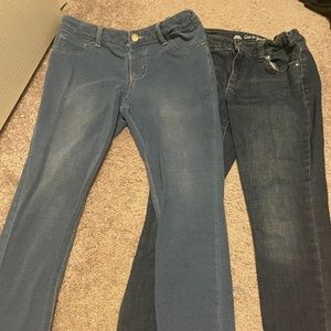 Girls Jeggings 2 Pair Size 14/16
